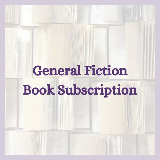 General Fiction Book Subscription with luxury chocolate - Paperback Down