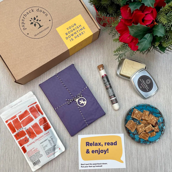 Bookish Self-Care Box, Gift Boxes for Book-lovers