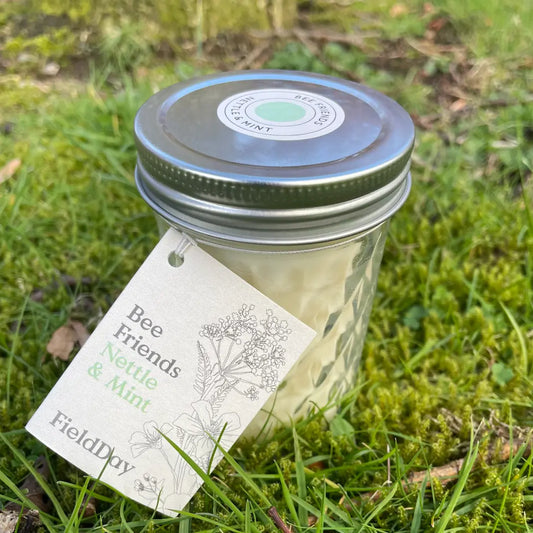 Field Day Jam Jar Candle: Nettle and Mint