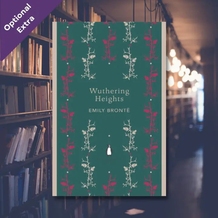 A cover image of Wuthering Heights by Emily Bronte (Penguin English Library edition), a book with can be added onto our Book-Lover's Dream Gift Box as an optional extra.